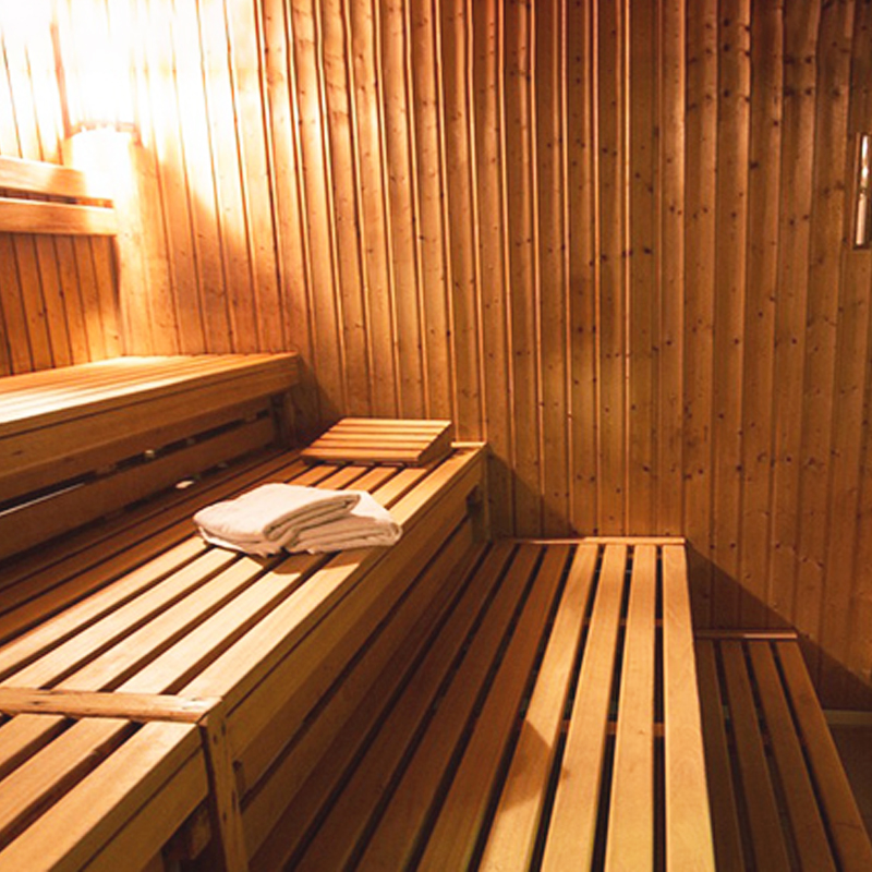 Saunas con rejillas de ventilación Saunas con rejillas de ventilación