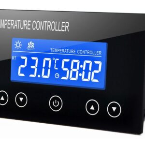 Control Touch Digital tiempo y temperatura